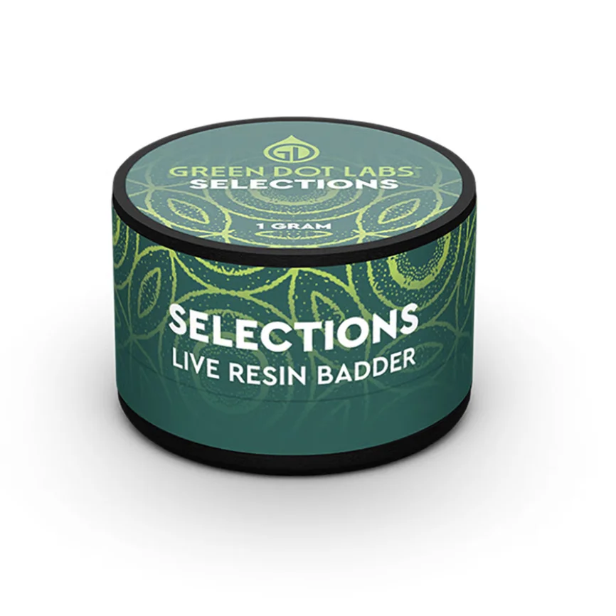 Green Dot Live Resin Badder